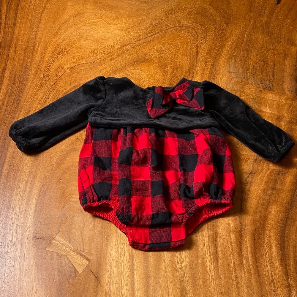 Tommy Bahama Black and Red Baby Outfit